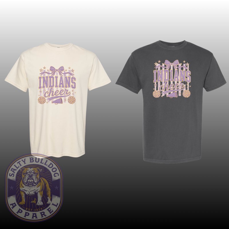 Lumpkin Indians Cheer bow