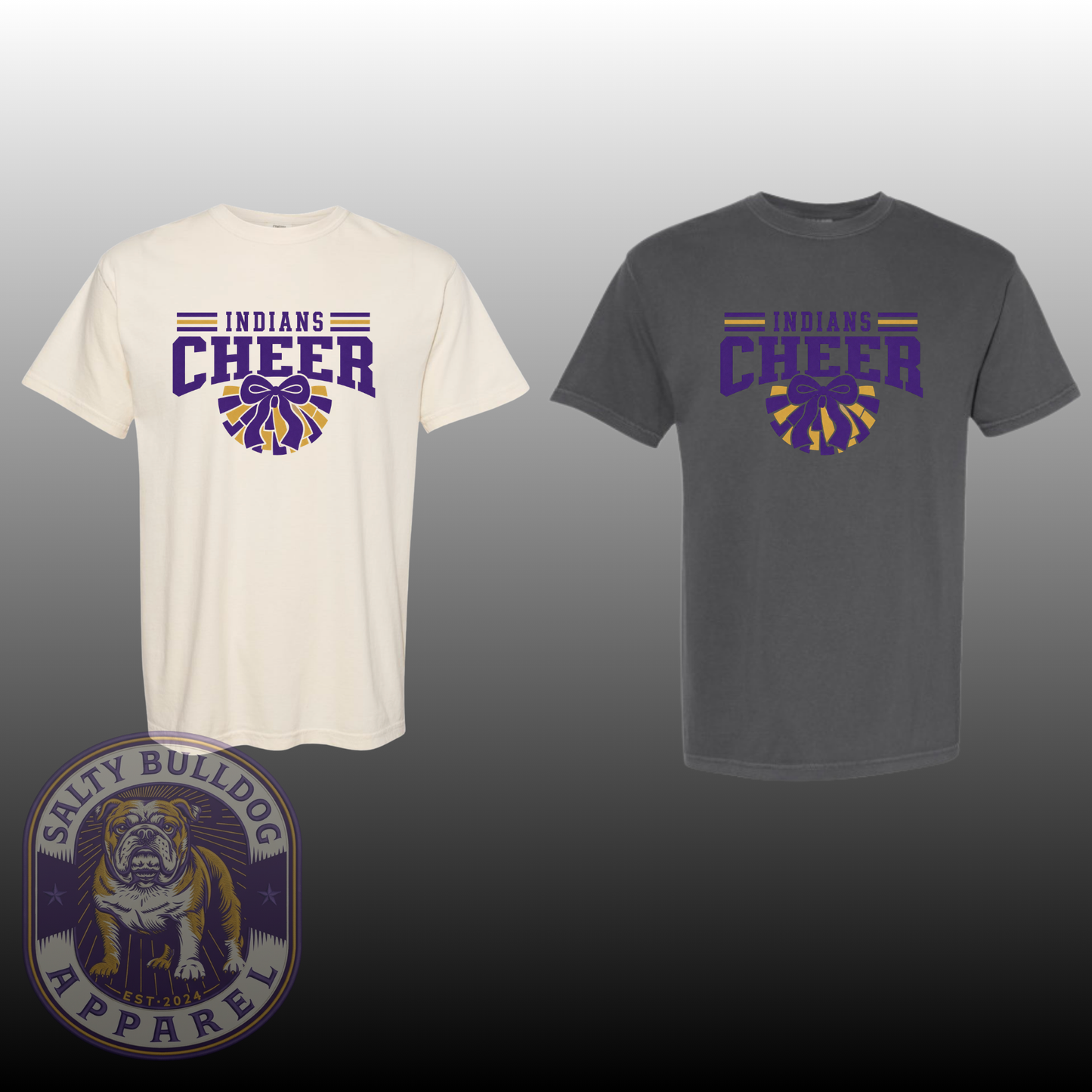 Lumpkin Indians Cheer large pompom