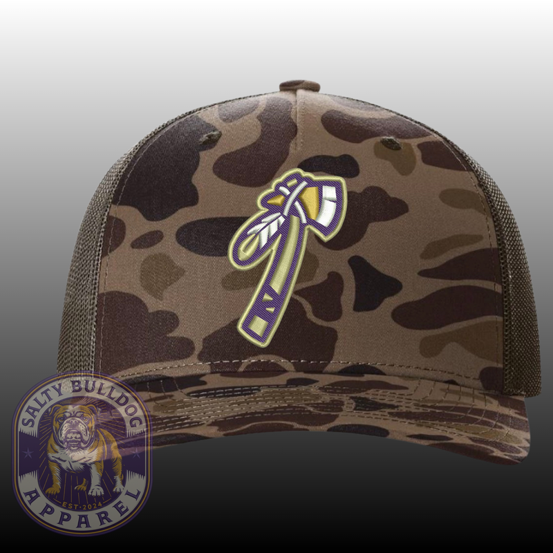 Lumpkin tomahawk camo hat