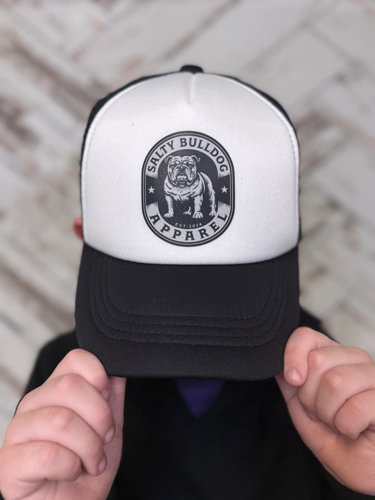 Salty Bulldog Youth Trucker Hat