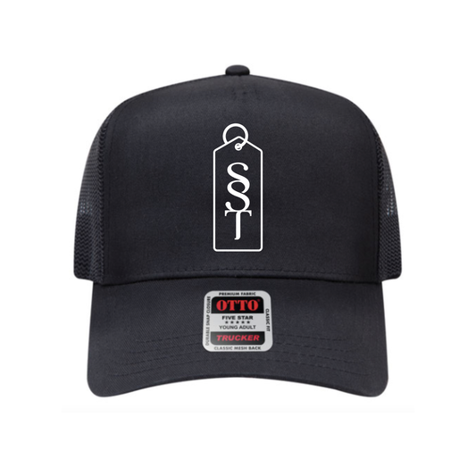Mid Profile Mesh Back Trucker Hat with SST Tag Logo