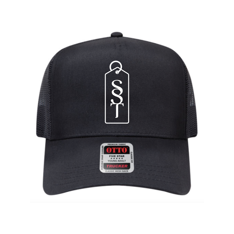 Mid Profile Mesh Back Trucker Hat with SST Tag Logo